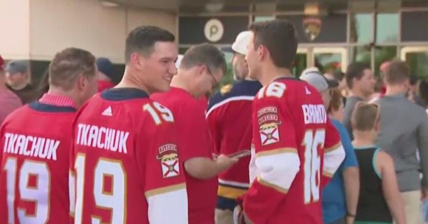 Reporting live from Amerant Bank Arena in Sunrise