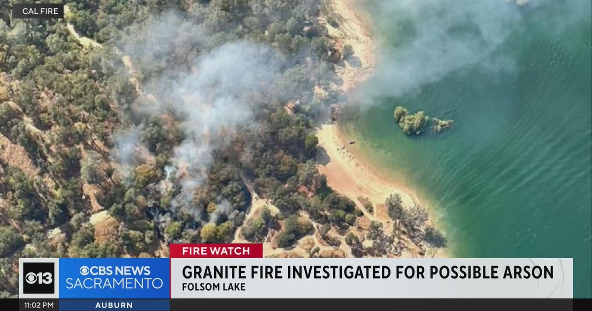 Small fire at Folsom Lake being investigated as possible arson