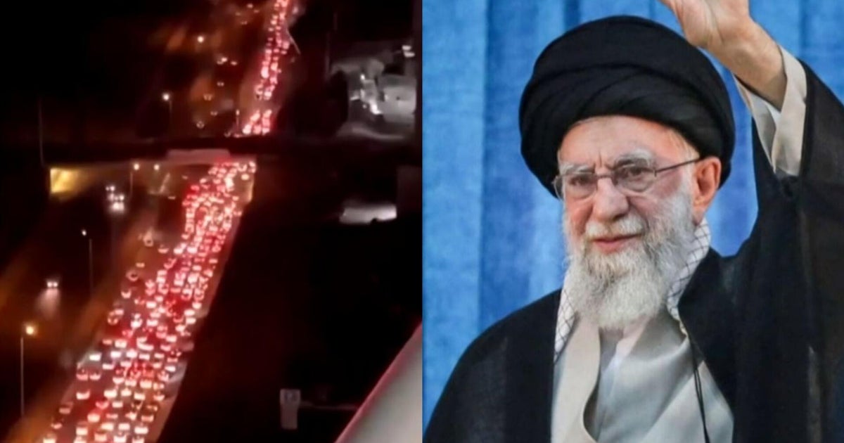 Iranians evacuate capital Tehran, some say the regime is frightened