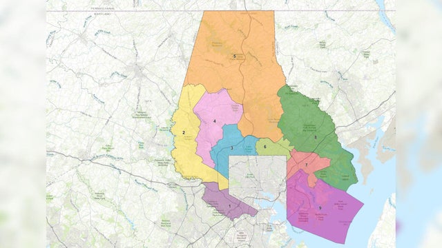 Baltimore County Redistricting Map 2025 