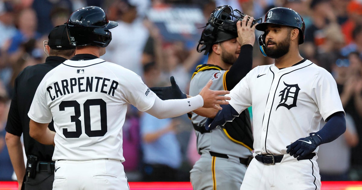 Detroit Tigers Hit Four Home Runs Beat Pittsburgh Pirates 7-3