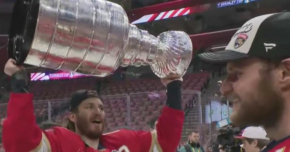 Matthew Tkachuk on back-to-back Stanley Cups