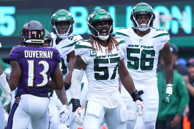 Baltimore Ravens v New York Jets 