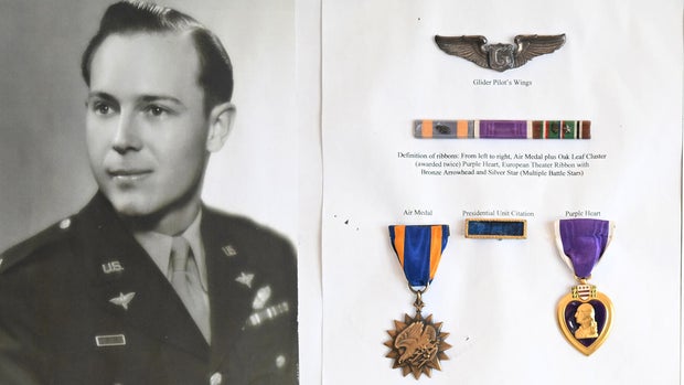 Funeral of the last World War II glider pilot Raymond Farris Chambers