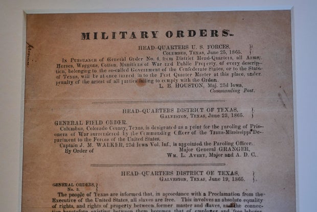 Juneteenth Historical Document