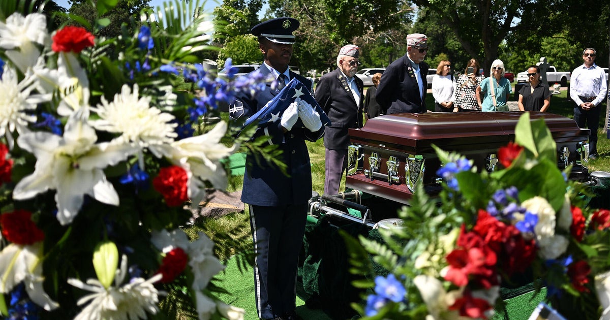 Funeral service held for Colorado Army veteran on what would have been his 103rd birthday