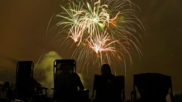 Fourth of July fireworks and festivities at JeffCo Stadium"n 