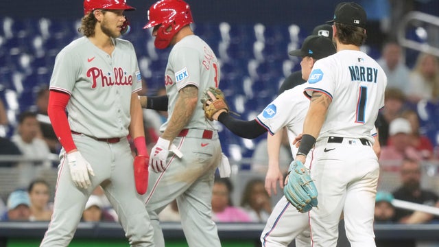 Phillies Marlins Baseball 