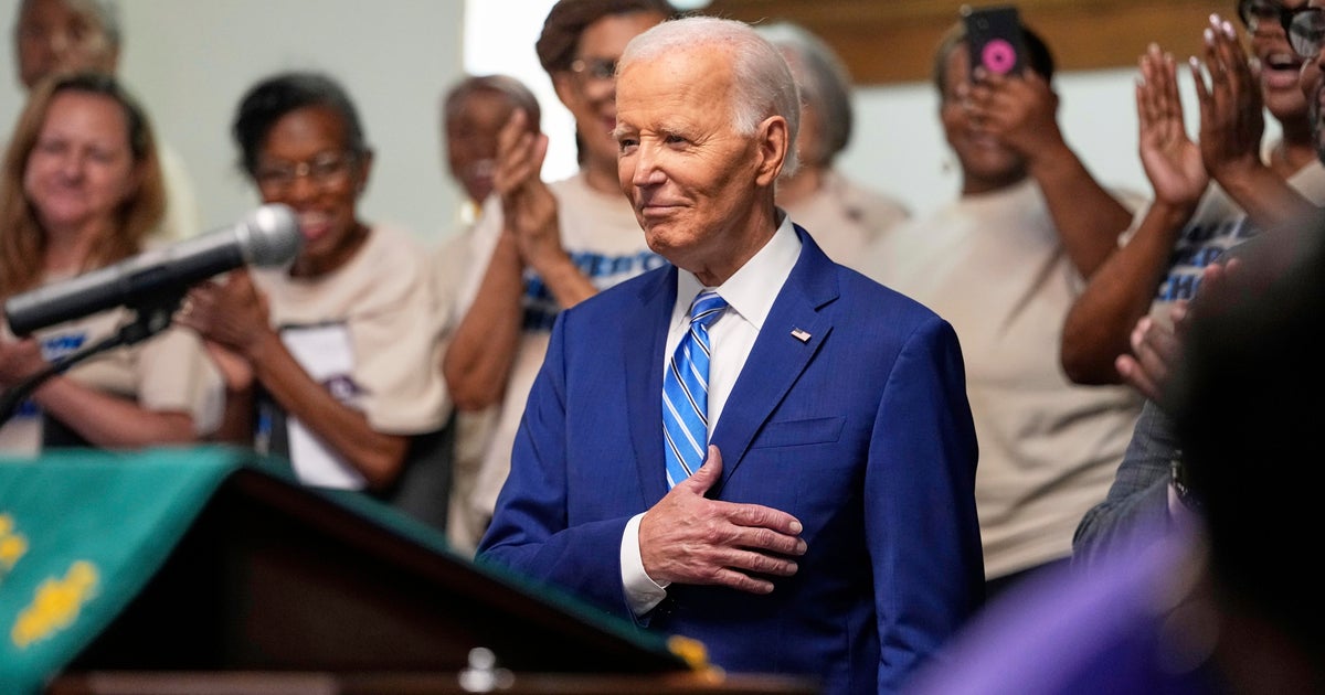 Biden pans "efforts to erase history" and takes veiled shot at Trump 