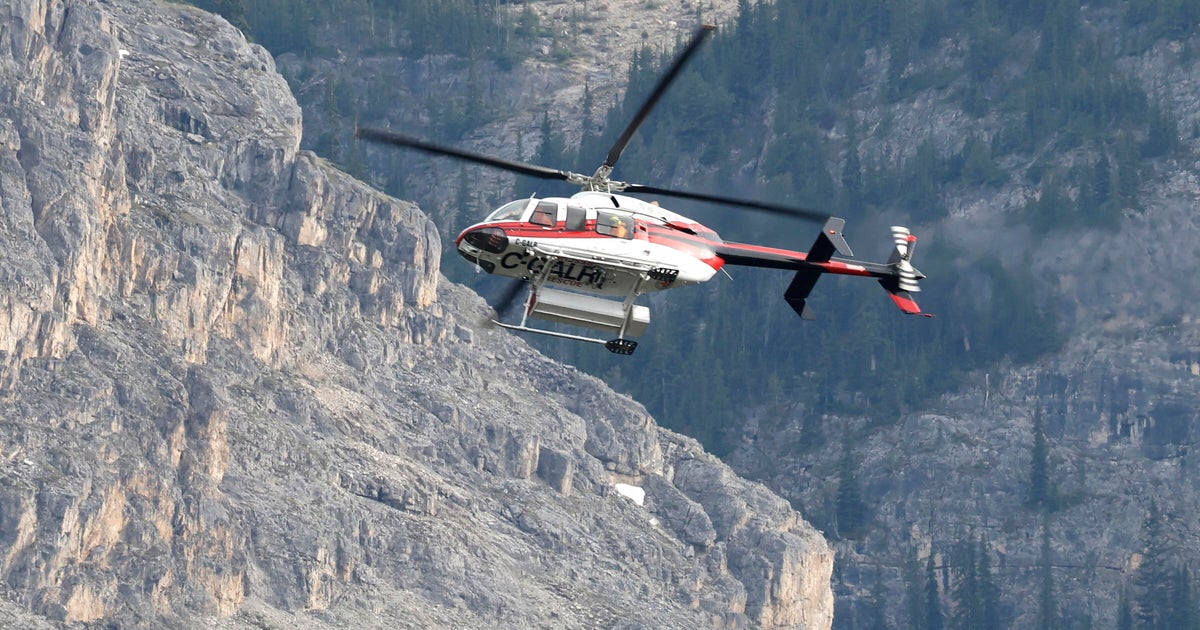Rockslide in Banff National Park in Canadian Rockies kills 1, injures 3