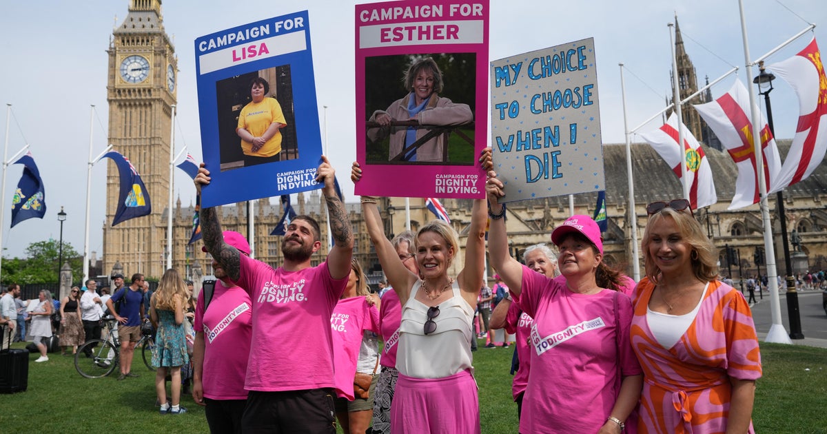 U.K. lawmakers back legalizing assisted dying for terminally ill adults