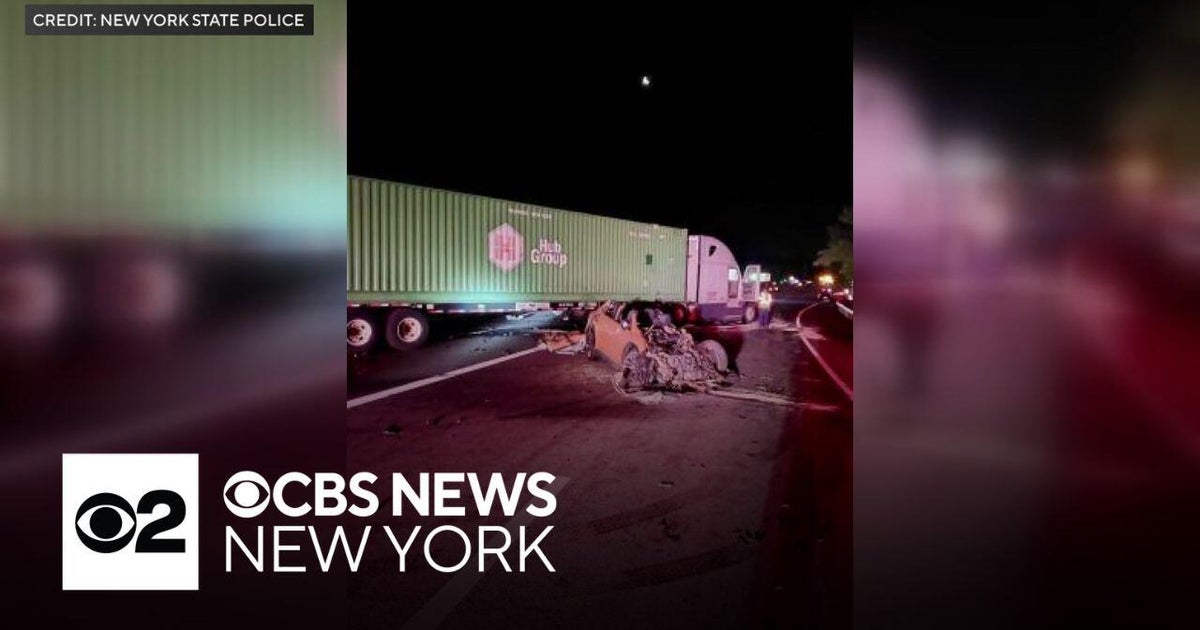 1 dead in wrong-way crash on New York State Thruway in Rockland County ...
