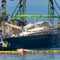 Superyacht that sank with tech magnate on board salvaged