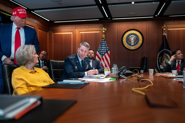 Trump in Situation Room during Iran strikes 
