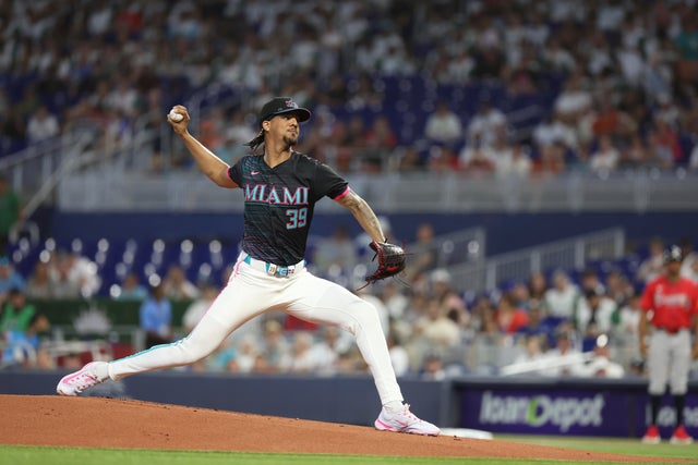 Braves Marlins Baseball 