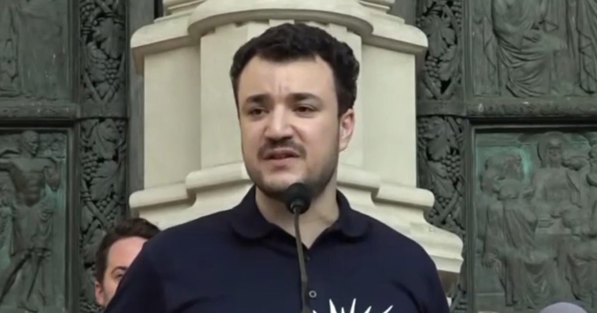 Mahmoud Khalil speaks at Columbia University after his release from ICE custody