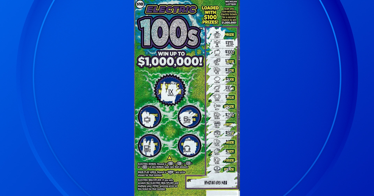 Montcalm County woman wins $1M playing scratch-off lottery ticket 