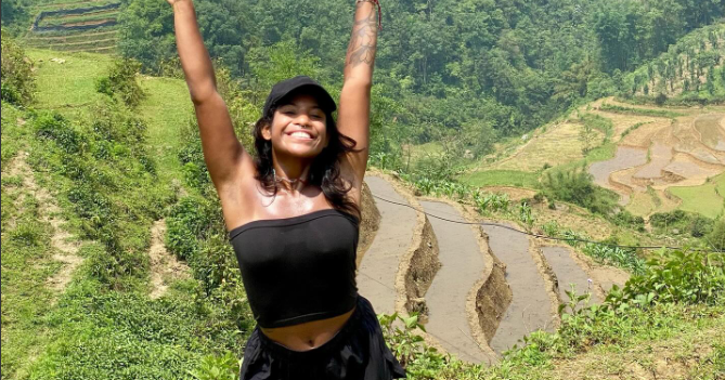 Rescuers race to reach tourist after she fell at popular volcano 