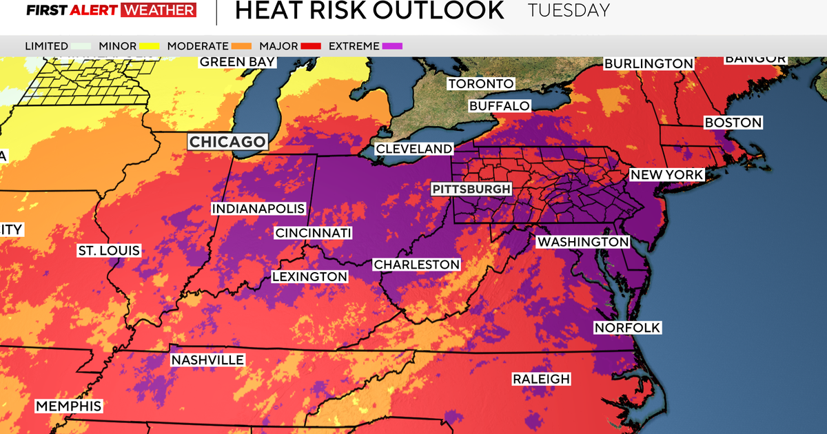 Extreme heat warning in western Pennsylvania prompts First Alert Weather Day 