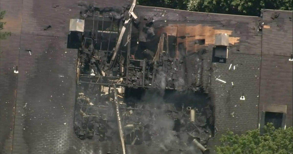 3-alarm fire damages at least 2 townhouses in Newtown Square 