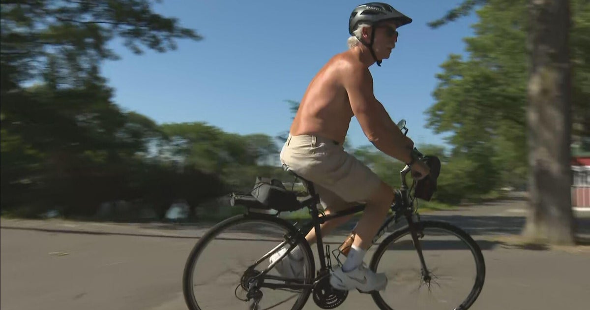 Record-setting heat not stopping everyone in Boston 