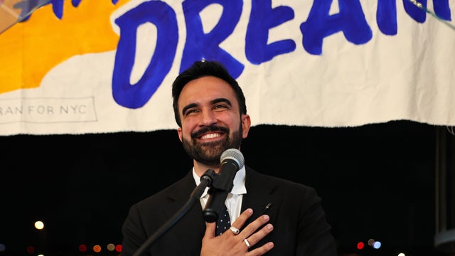 Mayoral Candidate Zohran Mamdani Campaigns In NYC On Primary Day 