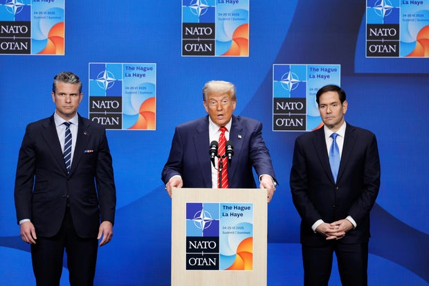 Trump at the NATO summit 