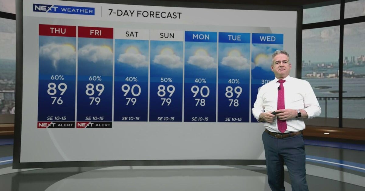 South Florida weather for Wednesday 6/25/25