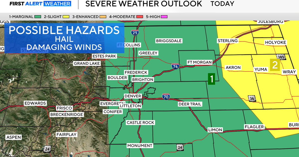 Storms possible Wednesday afternoon before Colorado heats up for the weekend 