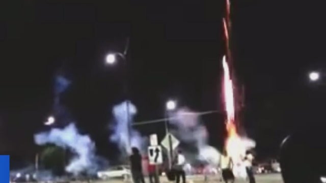 Illegal fireworks in San Jose 
