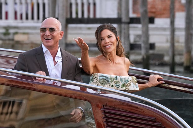 APTOPIX Italy Venice Bezos Wedding 