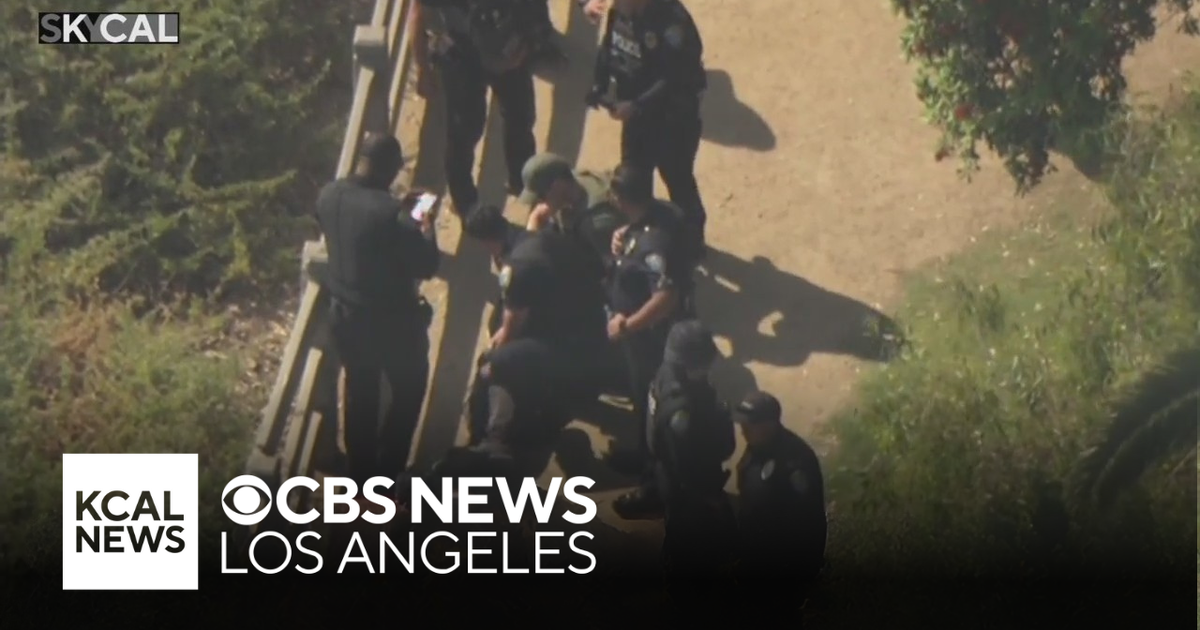 Suspect arrested after allegedly shooting Santa Monica police officer ...
