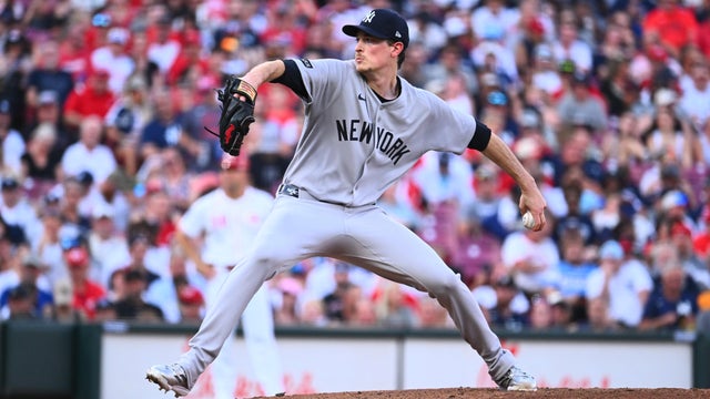 Max Fried #54 of the New York Yankees pitches against the Cincinnati Reds in the second inning of the game at Great American Ball Park on June 25, 2025 in Cincinnati, Ohio. 