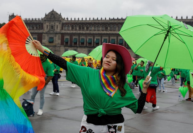 LGBTQ+ Pride parade in Mexico City 
