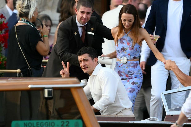ITALY-VENICE-WEDDING-BEZOS-ARRIVALS 