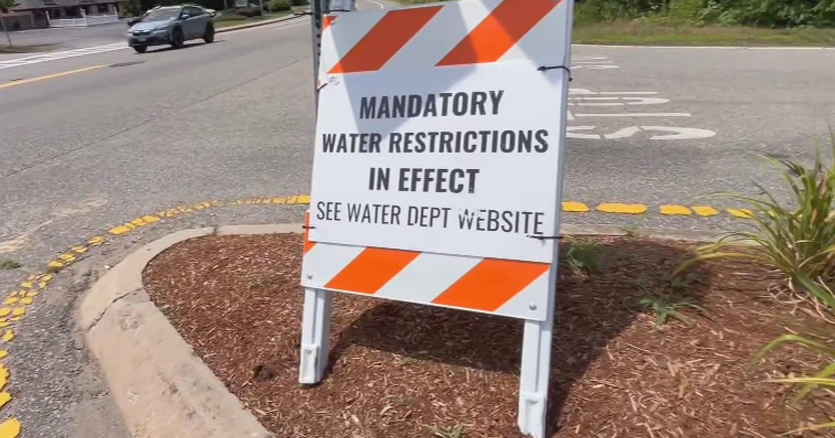Outdoor water ban in effect in Bridgewater due to drought 