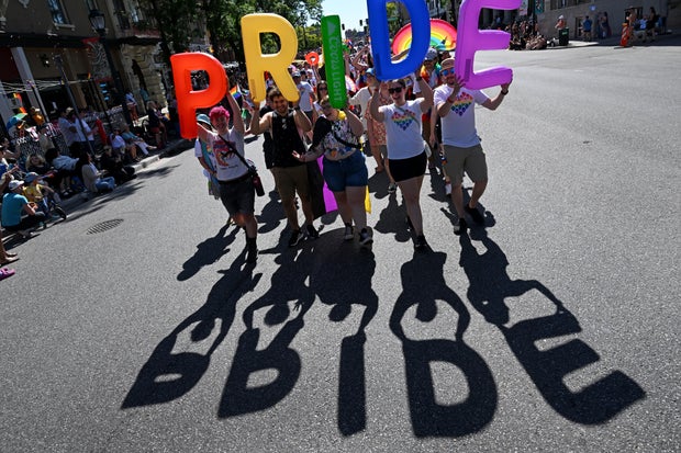Pride Parade 2023 in downtown Denver 