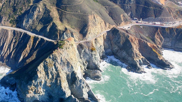 Devil's Slide in San Mateo County 