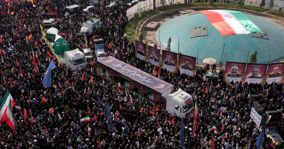 Iran holds first state funerals for military leaders, nuclear scientists 