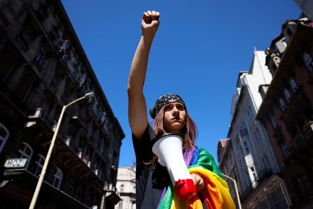 The Budapest Pride March