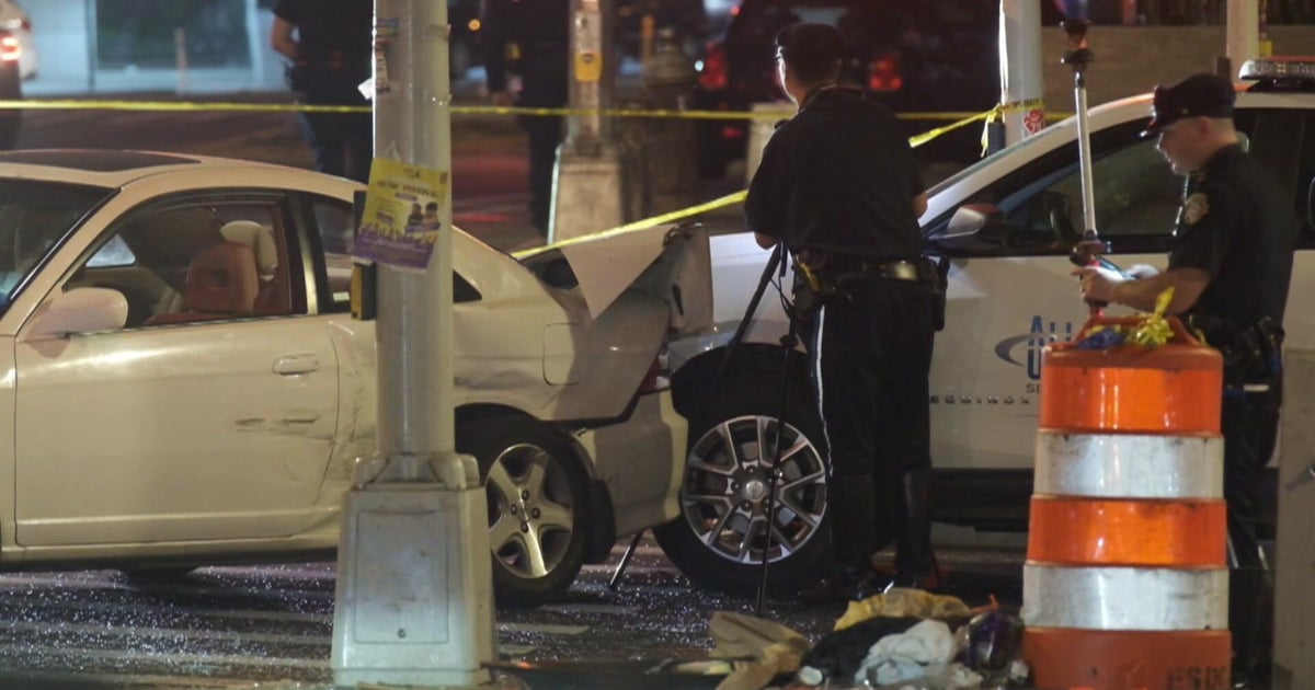 3 pedestrians struck in multivehicle crash in the Bronx, 1 driver arrested 