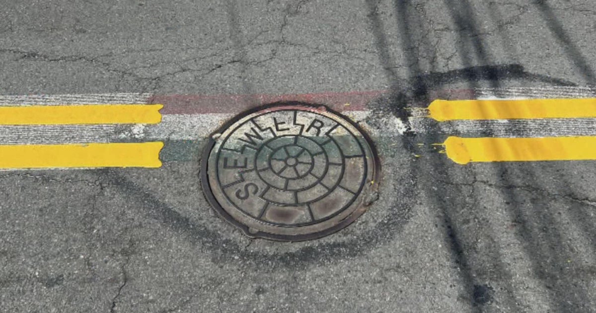 Italian street lines painted over in Newton, outraging neighbors 