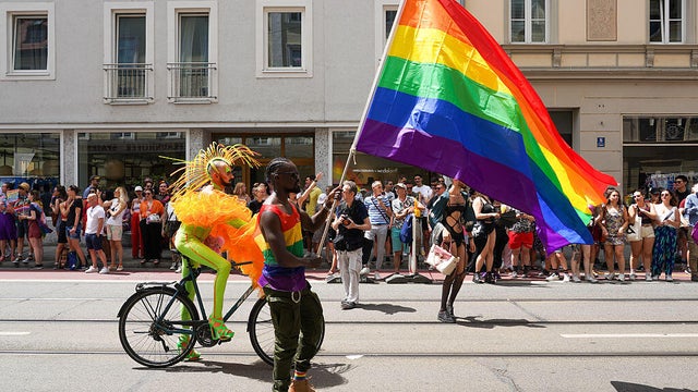 Participants At Munich Pride Parade 2025 