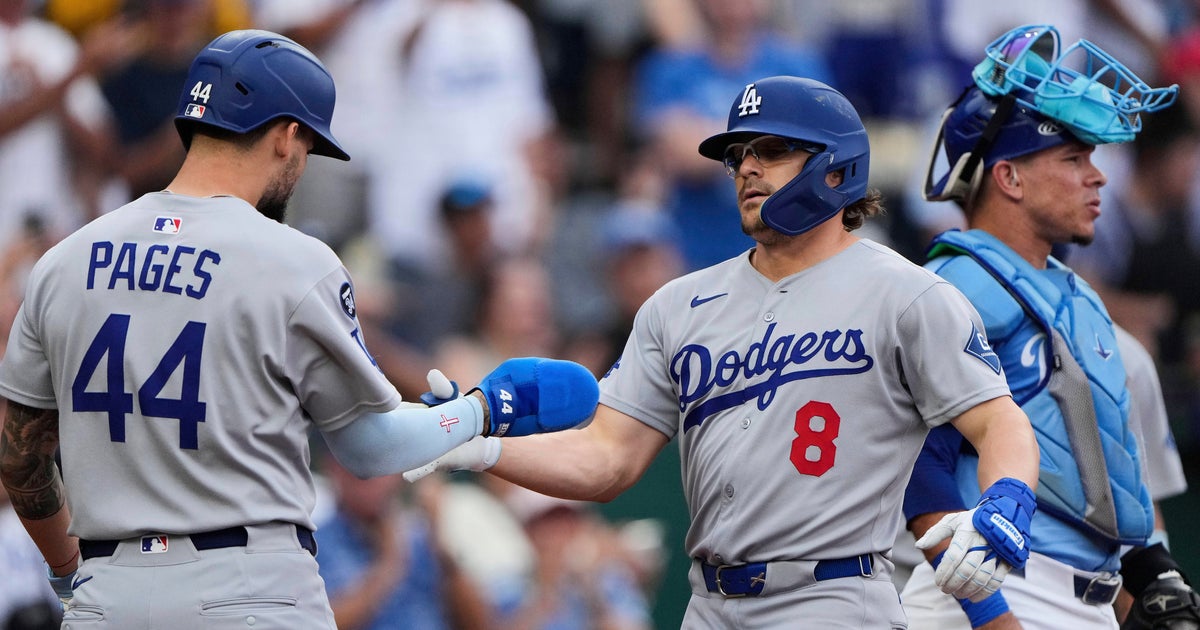 Dodgers hit two homers, Wrobleski pitches 6 innings of 3-hit ball in 5-1 win over Royals 