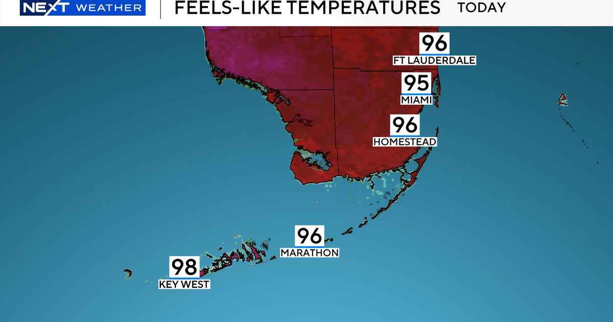 South Florida facing another hot, humid day 
