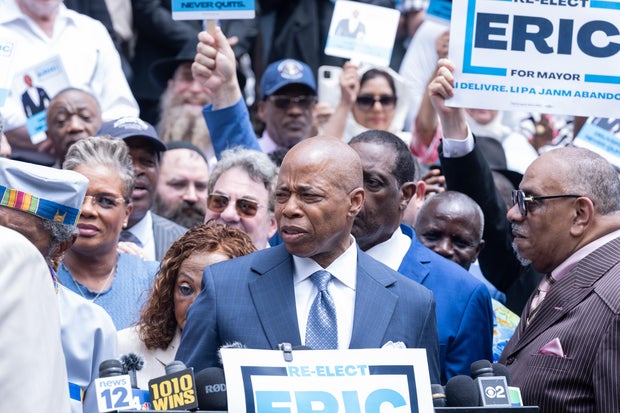 Mayor Eric Adams launches re-election campaign in NYC 