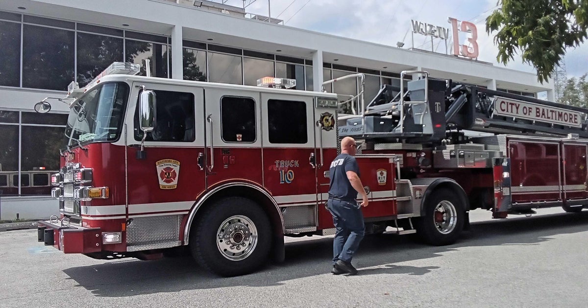 WJZ's Baltimore newsroom evacuated due to electrical fire 