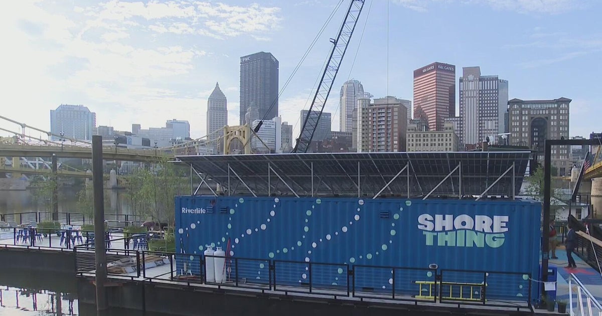 Shore Thing creates floating hangout space in heart of Pittsburgh's Sister Bridges 