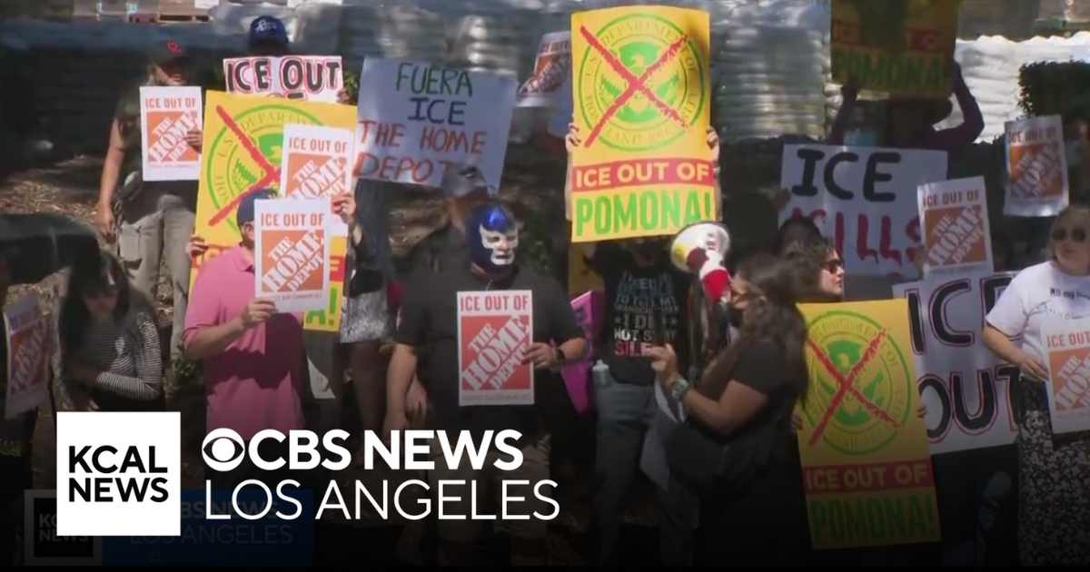 Activists protest outside of Pomona Home Depot, say company is aiding ...