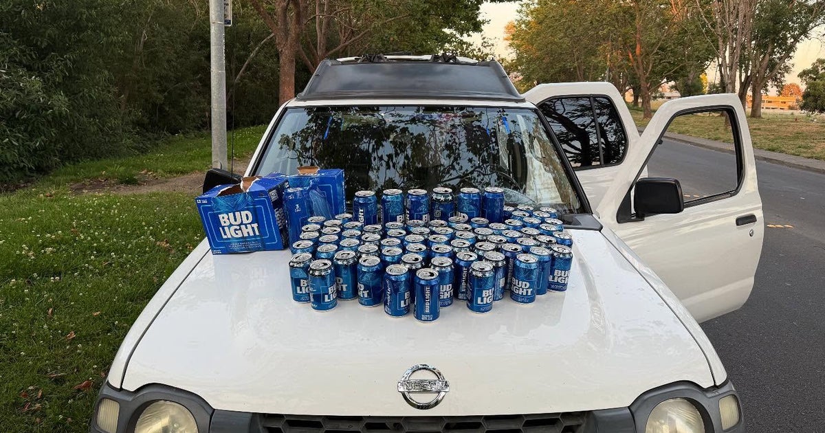 Sonoma County DUI arrest yields several cases worth of empty beer cans in vehicle 